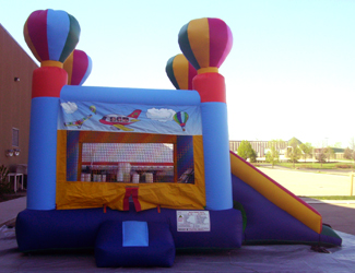 Balloon Combo Bounce House with Slide